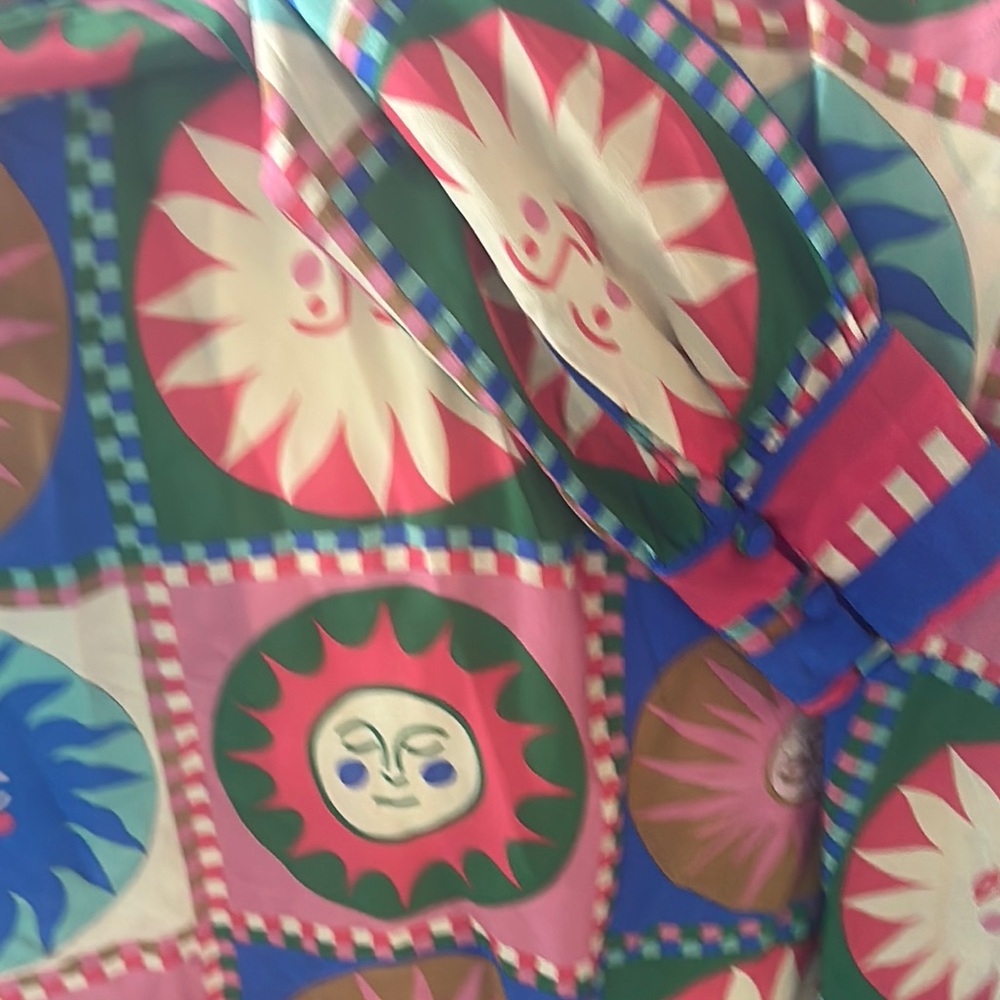 Colorful Sun Patterned Dress - Picture 13 of 13